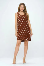 Bns Print Missy Tank Dress | Mixtshop LLC