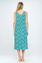 Sleeveless And Soft Round-neckline Long | Mixtshop LLC