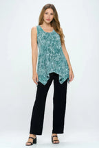 Hit Handkerchief Hem Tank | Mixtshop LLC