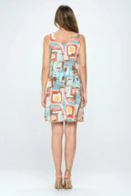 Bns Print Missy Tank Dress | Mixtshop LLC