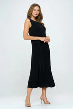 Bns Boat Nk Long Tank Dress | Mixtshop LLC