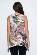 Hit Shark Bite Hem Tank | Mixtshop LLC