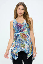 Hit Shark Bite Hem Tank | Mixtshop LLC
