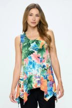 Hit Shark Bite Hem Tank | Mixtshop LLC