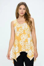 Hit Shark Bite Hem Tank | Mixtshop LLC