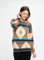 Mir Round Nk Long Sleeve W/ Pocket Top | Mixtshop LLC
