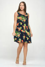 Bns Print Missy Tank Dress | Mixtshop LLC