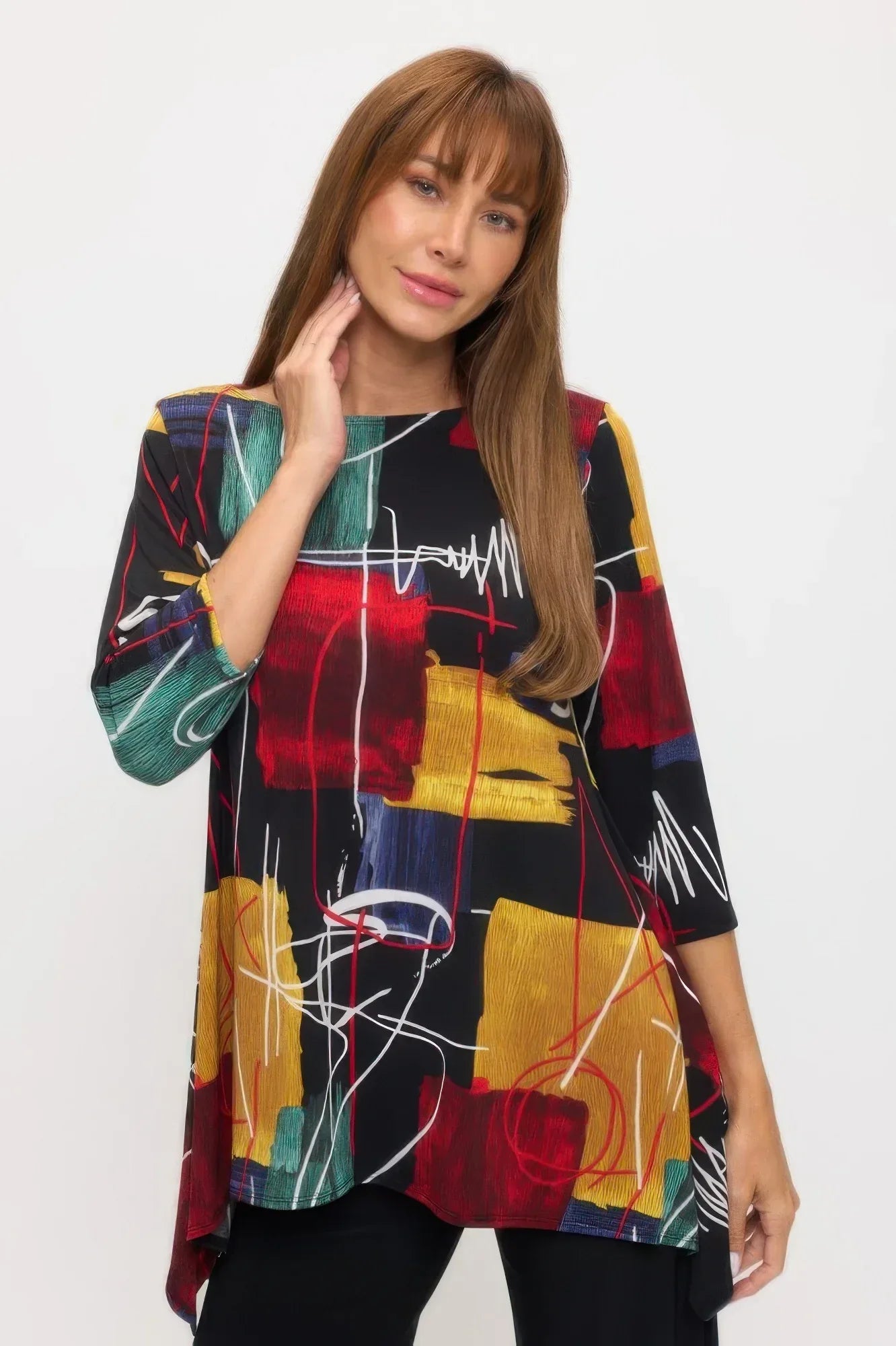 Boat Neckline Tunic | Mixtshop LLC Main image