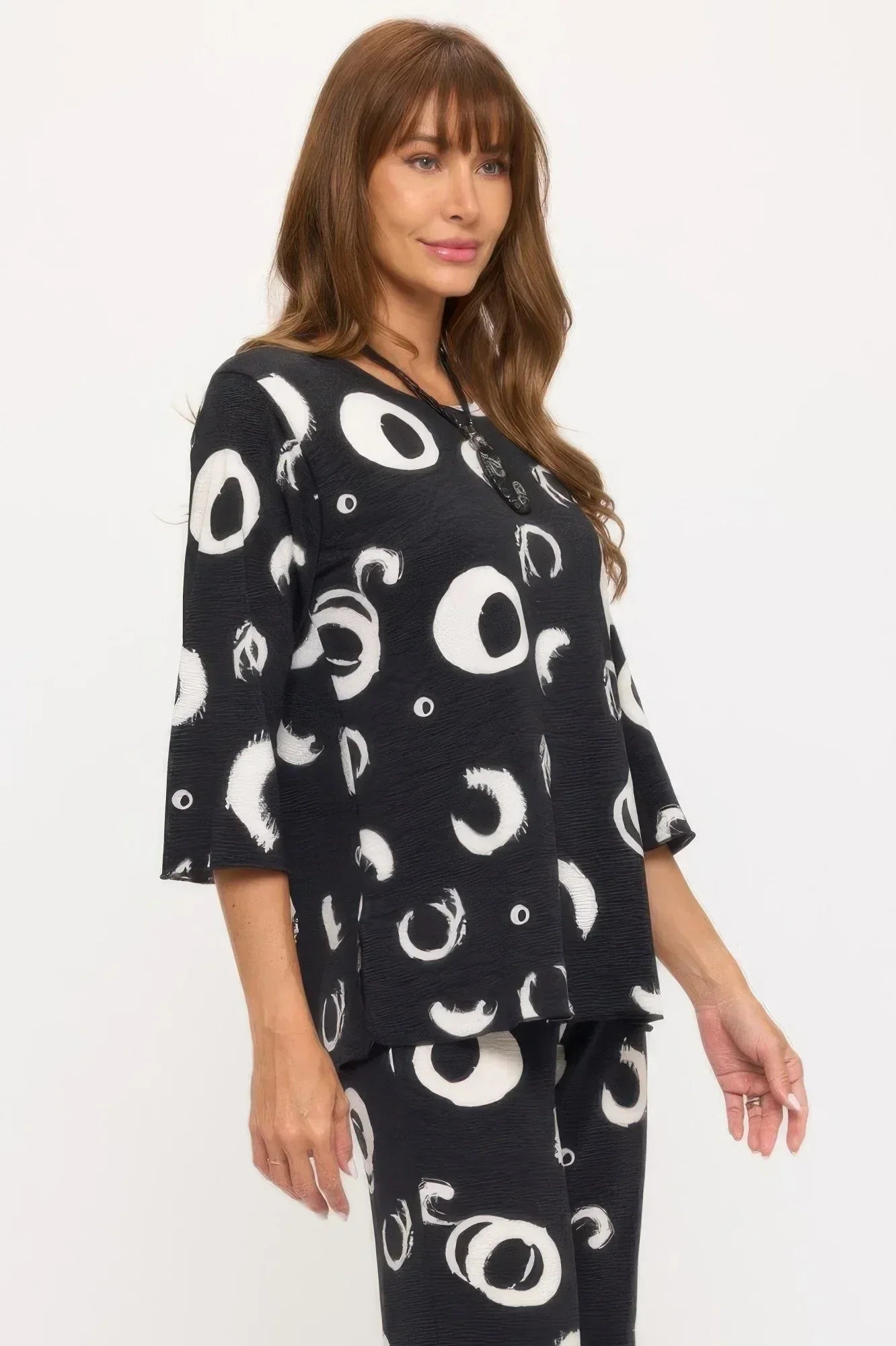 Venechia Pleated Merrow Top Secondary image
