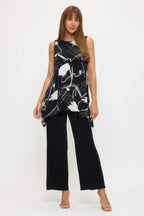 Bns Boat Neck Shark Bite Tank Tunic | Mixtshop LLC