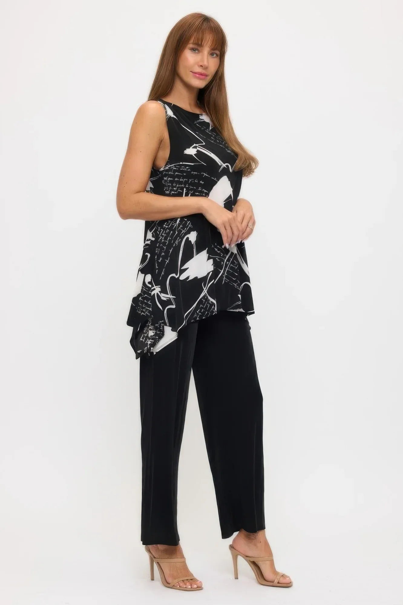 Bns Boat Neck Shark Bite Tank Tunic | Mixtshop LLC