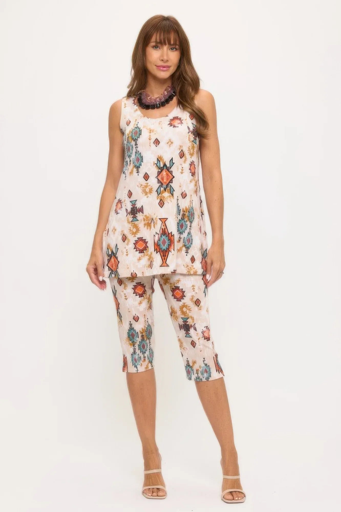Bns Tank Capri Pants Set | Mixtshop LLC