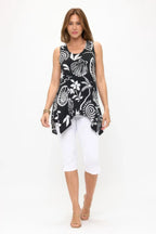 Hit Shark Bite Hem Tank | Mixtshop LLC