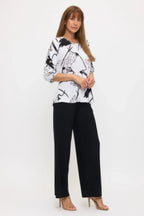 Hit Side Button Sleeve Top | Mixtshop LLC
