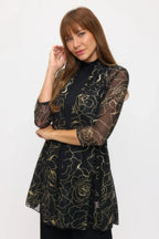 Mesh Foil Princess Jacket Qs | Mixtshop LLC