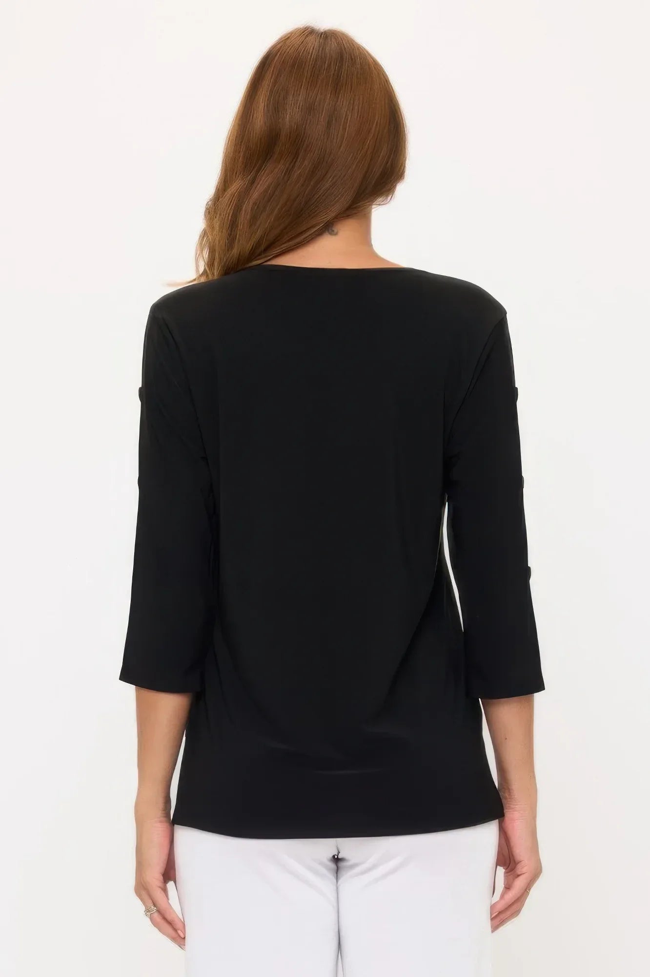 Hit Side Button Sleeve Top | Mixtshop LLC