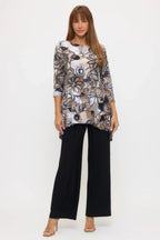 Plus Size Boat Neckline Tunic | Mixtshop LLC