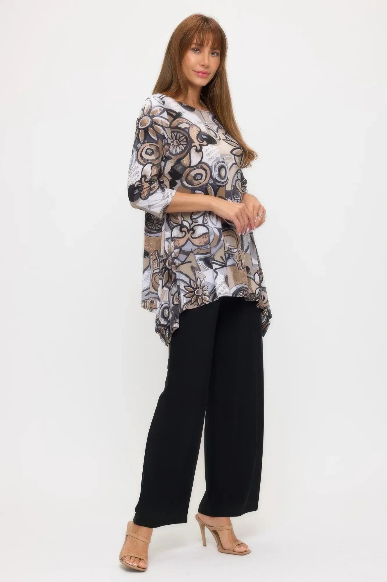 Plus Size Boat Neckline Tunic | Mixtshop LLC