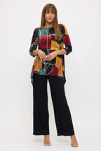 Plus Size Boat Neckline Tunic | Mixtshop LLC
