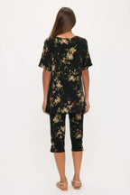 Plus Size Bns Capri Pants Set | Mixtshop LLC