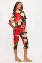 Plus Size Bns Capri Pants Set | Mixtshop LLC