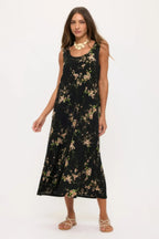 Print Bns Tank Long Dress | Mixtshop LLC