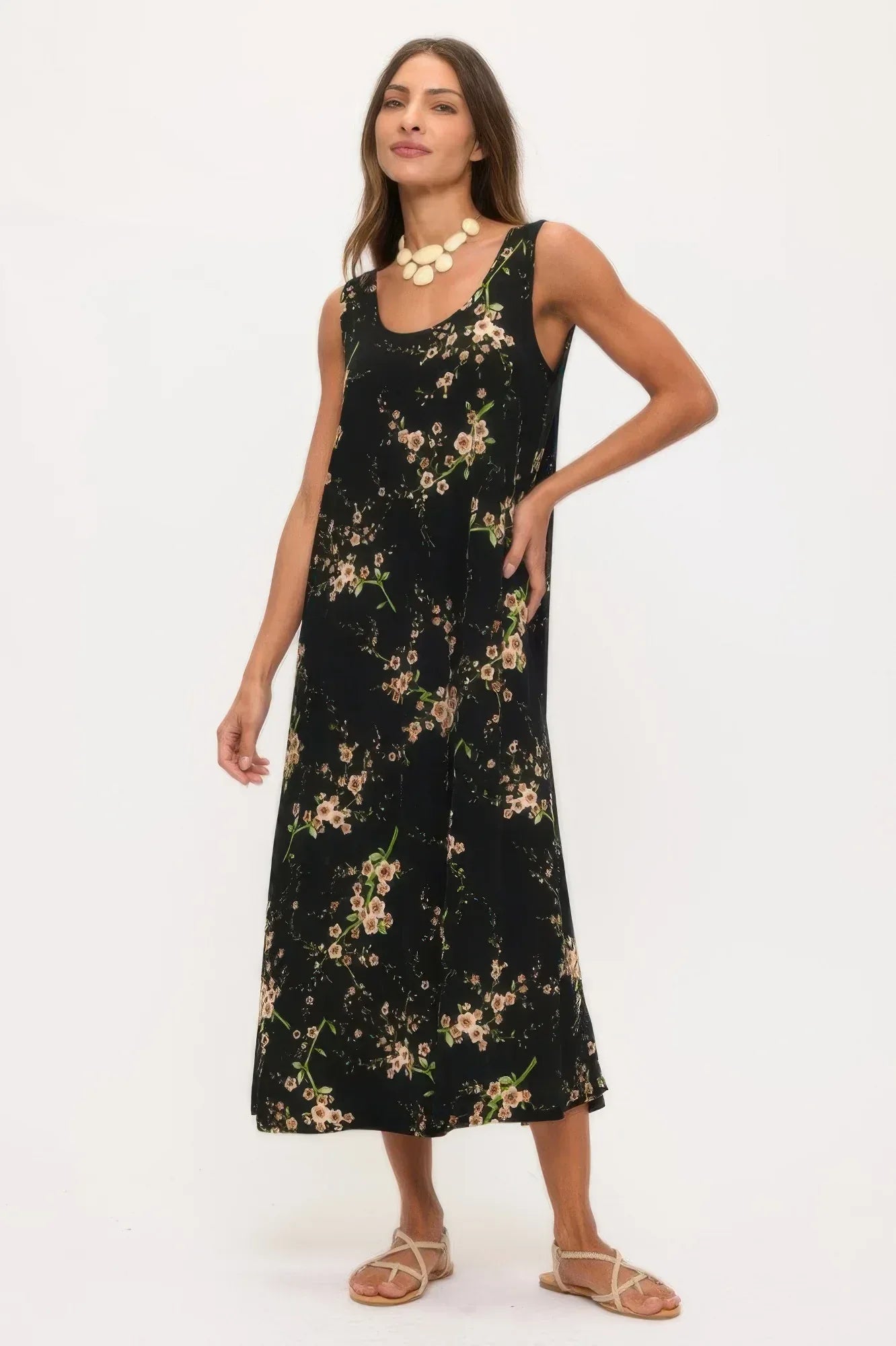 Print Bns Tank Long Dress Secondary image