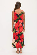 Print Bns Tank Long Dress | Mixtshop LLC