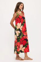 Print Bns Tank Long Dress | Mixtshop LLC