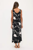Print Bns Tank Long Dress | Mixtshop LLC