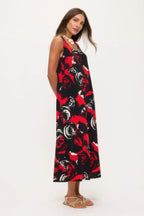 Print Bns Tank Long Dress | Mixtshop LLC