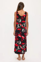 Print Bns Tank Long Dress | Mixtshop LLC