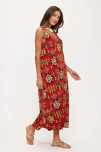 Print Bns Tank Long Dress | Mixtshop LLC