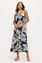 Print Bns Tank Long Dress | Mixtshop LLC