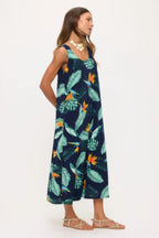 Print Bns Tank Long Dress | Mixtshop LLC
