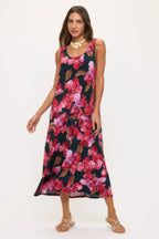 Print Bns Tank Long Dress | Mixtshop LLC