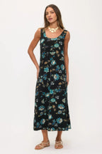 Print Bns Tank Long Dress | Mixtshop LLC