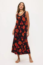 Print Bns Tank Long Dress | Mixtshop LLC