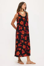Print Bns Tank Long Dress | Mixtshop LLC