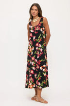 Print Bns Tank Long Dress | Mixtshop LLC