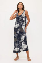 Print Bns Tank Long Dress | Mixtshop LLC