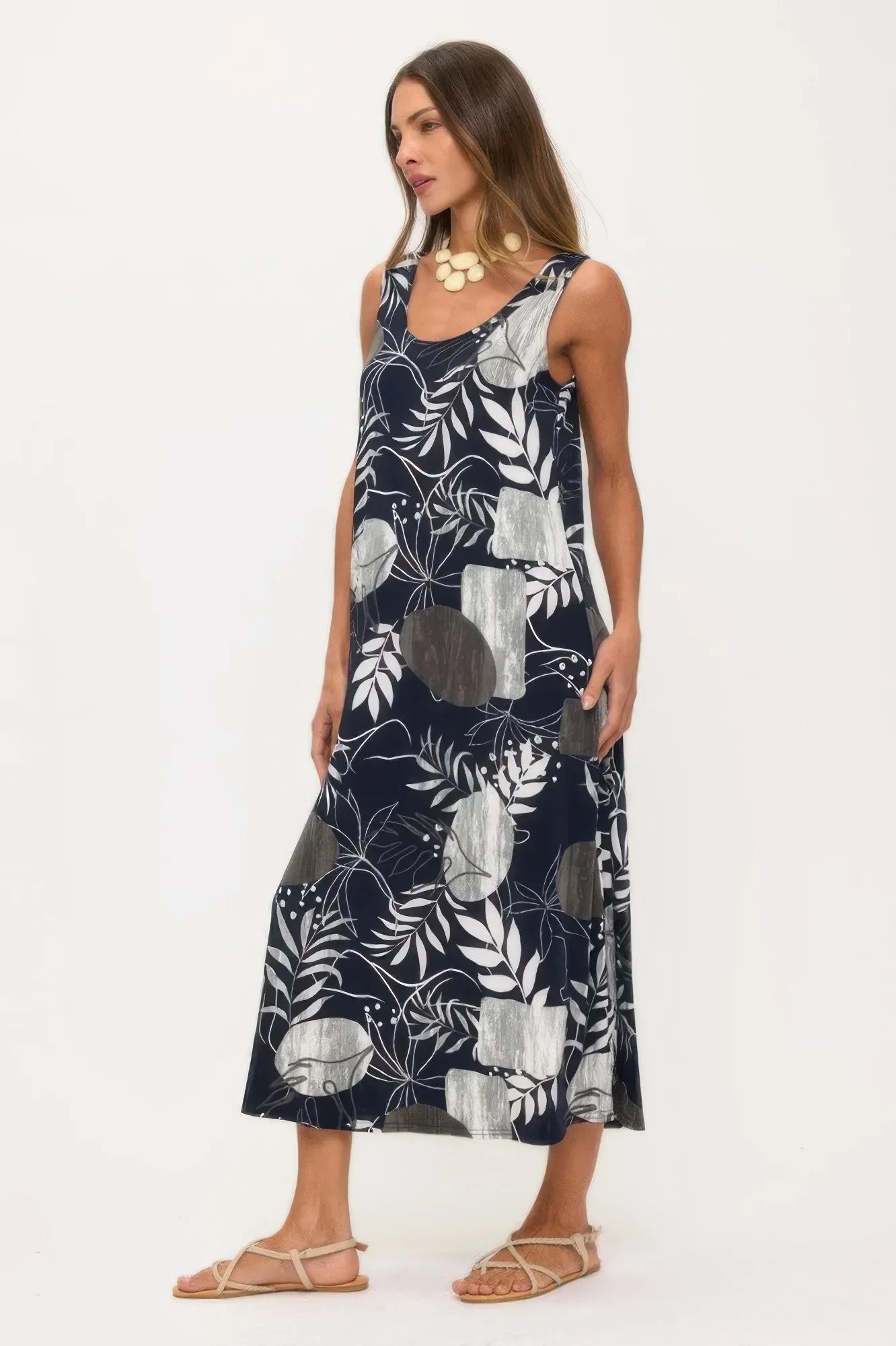 Print Bns Tank Long Dress Secondary image