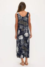 Print Bns Tank Long Dress | Mixtshop LLC