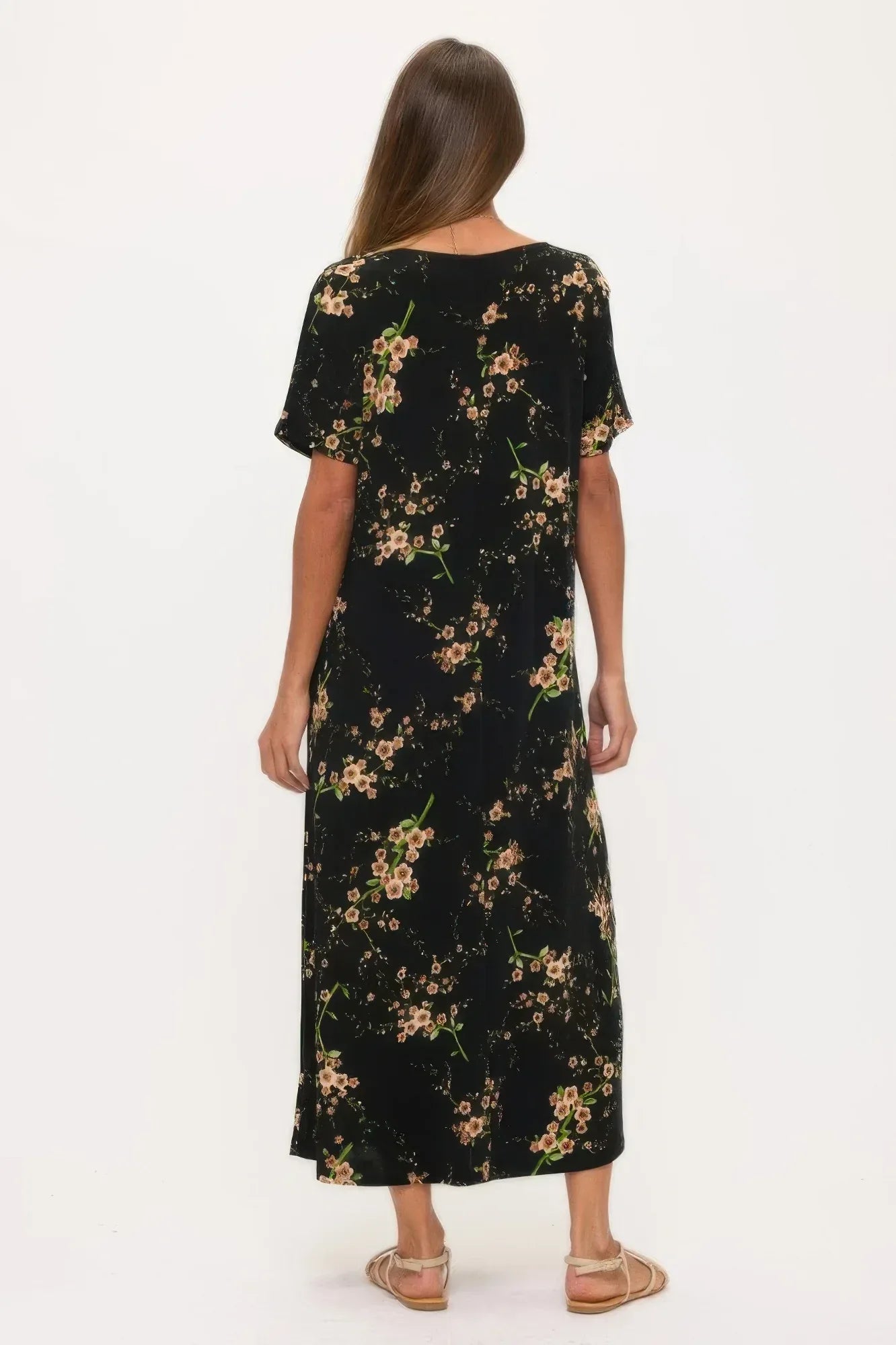 Print Bns Long Dress | Mixtshop LLC