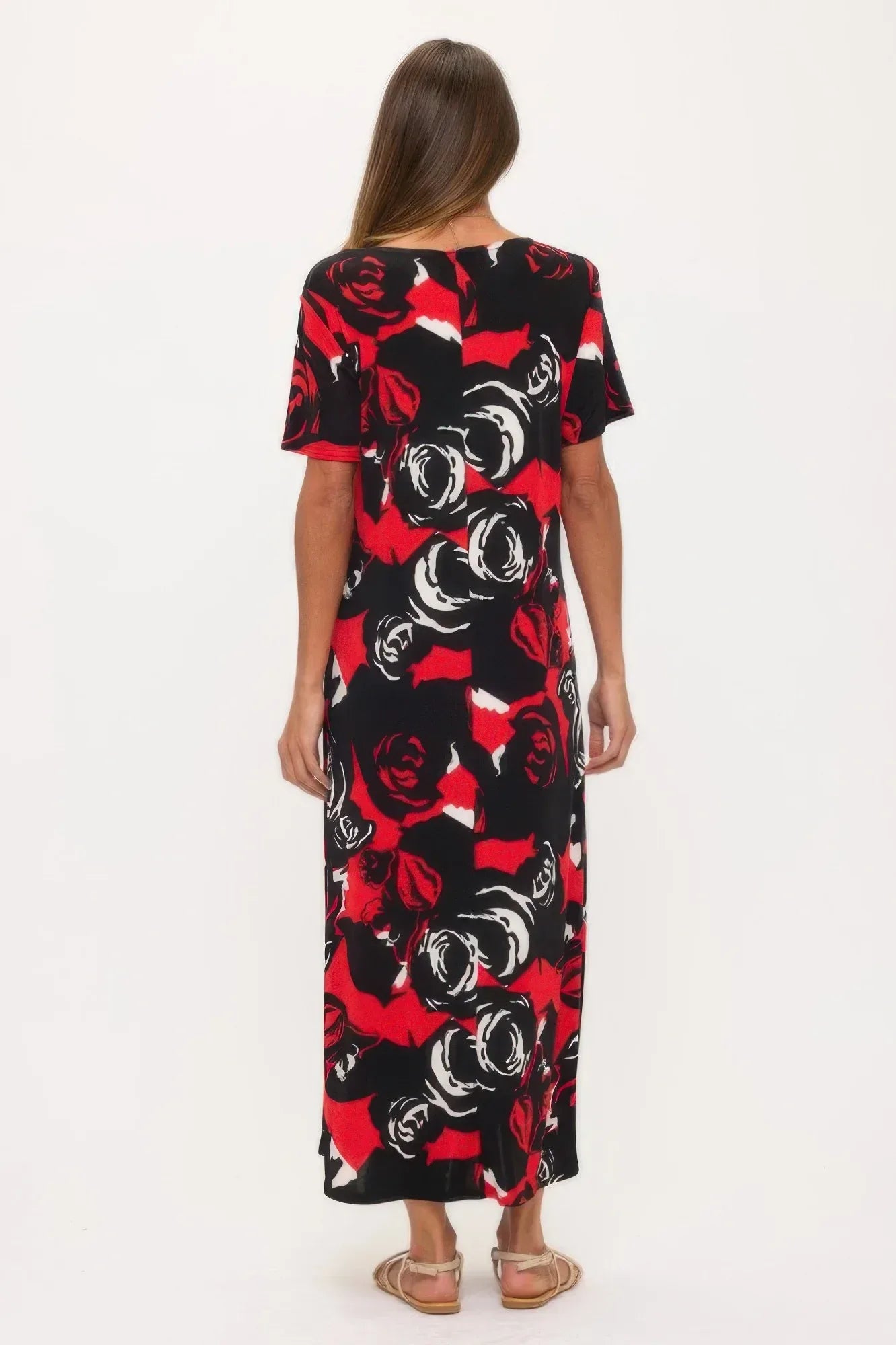Print Bns Long Dress | Mixtshop LLC
