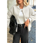 Faux Sherpa Fuzzy Teddy Bomber Jacket | Mixtshop LLC