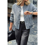 Faux Sherpa Fuzzy Teddy Bomber Jacket | Mixtshop LLC