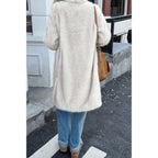 Solid Fluffy Faux Fur Shaggy Long Body Outwear | Mixtshop LLC