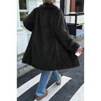 Solid Fluffy Faux Fur Shaggy Long Body Outwear | Mixtshop LLC