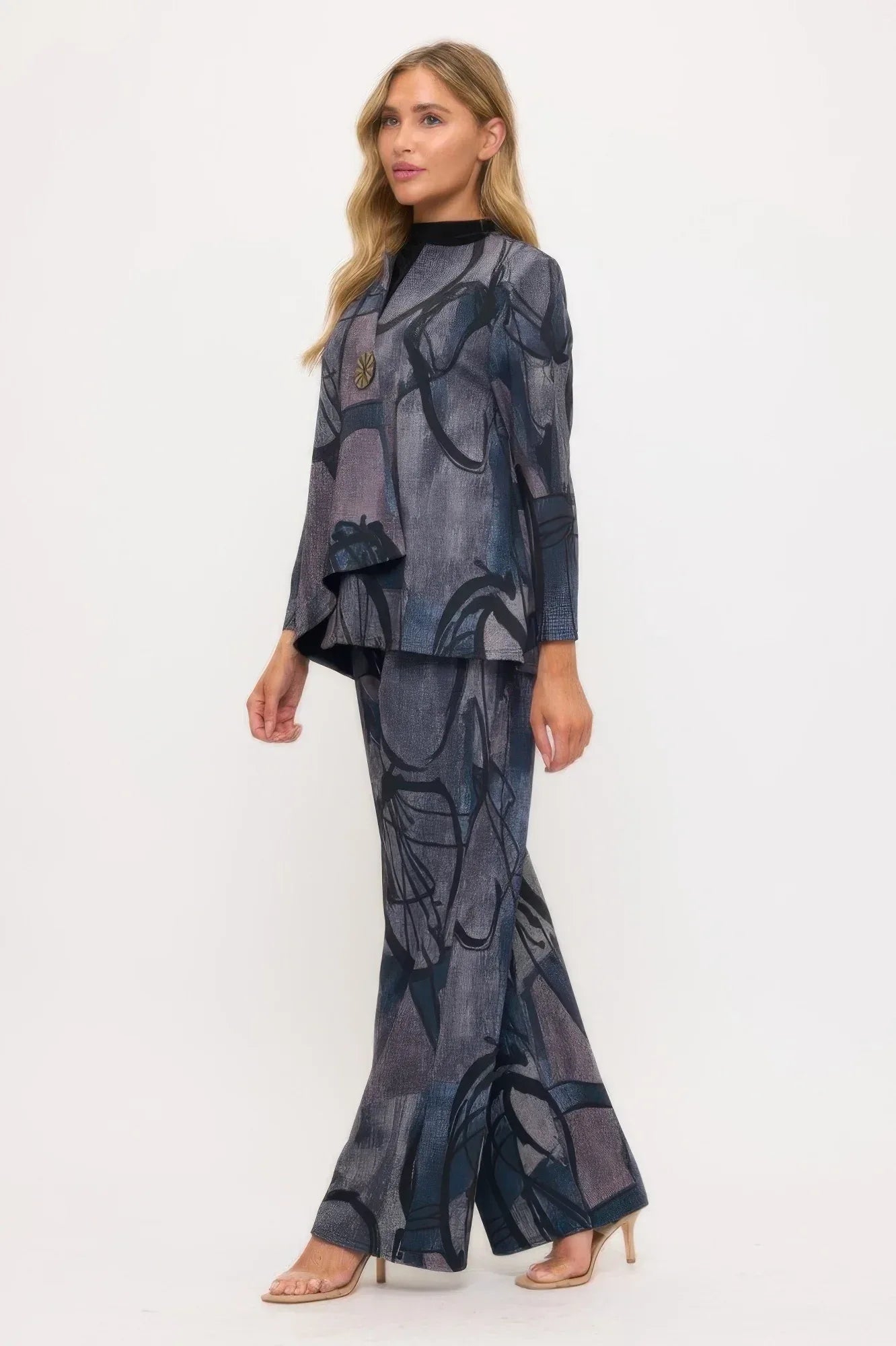 Challenge Print Wide Leg Pant Secondary image